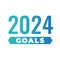 2024 SMART Goals Vector graphic -Â various Smart goal keywords